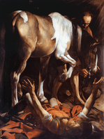 Caravaggio, The Conversion on the Way to Damascus, 1601