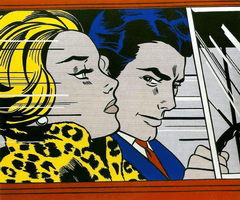 Roy Lichtenstein, In the Car, 1963
