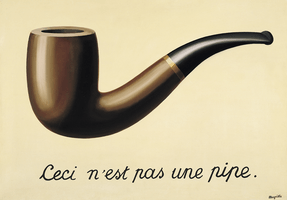 RenÃ© Magritte, The Treachery of Images, 1928â€“29