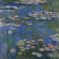 Claude Monet, Water Lilies, 1916