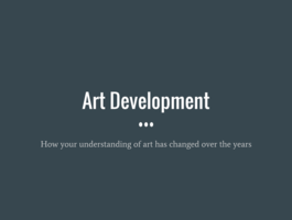 Art development Art development