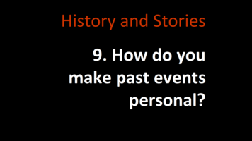 History and stories - Gericault v. Boltanski