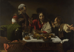 Caravaggio, Supper at Emmaus, 1601 