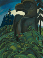 Emily Carr, Eagle Totem, c. 1930