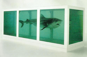 Damien Hirst, The Physical Impossibility of Death in the Mind of Someone Living, 1991