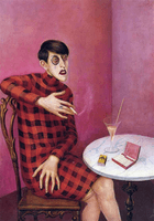 Otto Dix, Portrait of the Journalist Sylvia Von Harden, 1926 