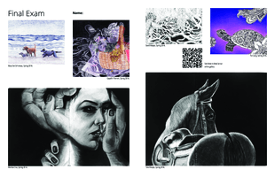 Gallery booklet cover for exam Gallery booklet cover for exam