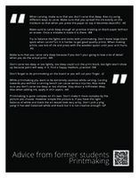 Advice for Printmaking [pdf]