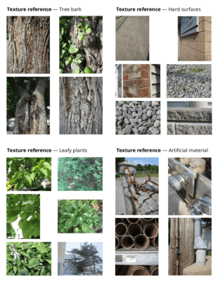 Textural explorations: texture reference Textural explorations: texture reference