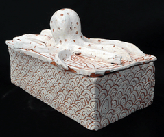 Bennett Rees, Engraved clay vessel, Spring 2014