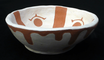 Ian Nettle, Engraved clay vessel, Spring 2014