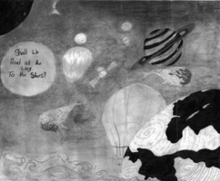 Chloe Cook, Depth drawing, Fall 2016