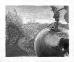 Emma Chapman-Lin, Depth drawing, Fall 2016