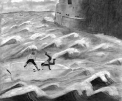 Hannah Lawrence, Depth drawing, Fall 2015