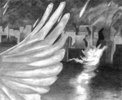 Jennie Bradley, Depth drawing, Fall 2015