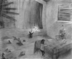 Linda Yu, Depth drawing, Spring 2013