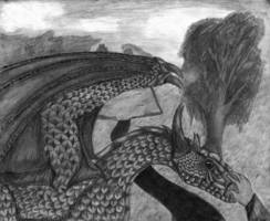 Myiah Mago, Depth drawing, Fall 2015