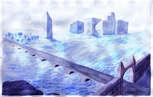 Amber Fardy, Perspective painting, Spring 2014