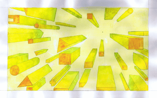 Camila Fisher, Perspective painting, Spring 2014
