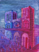 Eva Bennett, Perspective Painting, Fall 2012