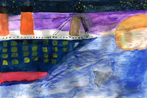Amanda Pearson, Depth painting, Fall 2015