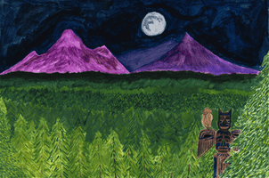 Finn Sullivan-Ash, Depth painting, Fall 2015