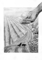Emily Holt, depth drawing, Spring 2018 Emily Holt, depth drawing, Spring 2018