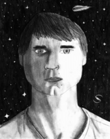 Ben Posavad, Self-portrait, Fall 2015