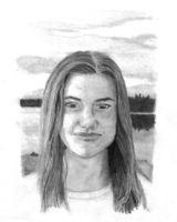 Jenna Clancey, Self-portrait, Fall 2016
