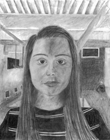 Rachel Nicholson, Self-portrait, Spring 2016