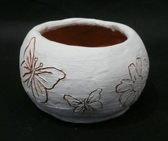 Charlotte Sumner, clay vessel, Spring 2018 Charlotte Sumner, clay vessel, Spring 2018