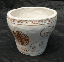 Ethan Hunt, engraved clay vessel, Spring 2017