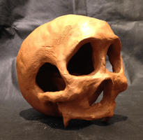 Nick Carrigan, engraved clay vessel, Fall 2017 Nick Carrigan, engraved clay vessel, Fall 2017