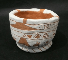 Sam Caldwell, clay vessel, Spring 2018 Sam Caldwell, clay vessel, Spring 2018