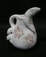 Shannon Trainer, clay vessel, Spring 2018