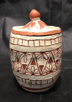 Sophia Sparkes, engraved clay vessel, Fall 2017 Sophia Sparkes, engraved clay vessel, Fall 2017