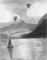 Judy Al Saghrji, depth drawing, Fall 2017 Judy Al Saghrji, depth drawing, Fall 2017