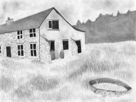 Lillian Fashan, depth drawing, Fall 2017 Lillian Fashan, depth drawing, Fall 2017
