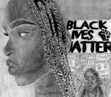 Alenne Adekayode, depth drawing, Spring 2018 Alenne Adekayode, depth drawing, Spring 2018