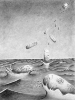 Antoinette O'Keefe, depth drawing, Spring 2017 Antoinette O'Keefe, depth drawing, Spring 2017