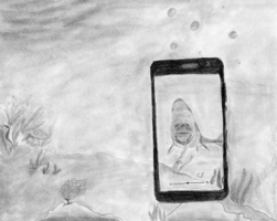 Harmony Manuel, depth drawing, Spring 2017 Harmony Manuel, depth drawing, Spring 2017