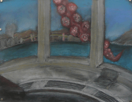 Kaitlyn Clow, depth drawing, Spring 2017 Kaitlyn Clow, depth drawing, Spring 2017