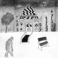 Sarmila Bhujel, depth drawing, Spring 2018 Sarmila Bhujel, depth drawing, Spring 2018