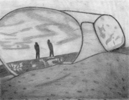 Tyanah Beals, depth drawing, Spring 2017 Tyanah Beals, depth drawing, Spring 2017