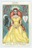 Hayden Coyle, The Empress (recto), Fall 2017 Hayden Coyle, The Empress (recto), Fall 2017