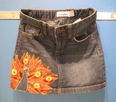 Willa Fisher, applique phoenix, Fall 2017