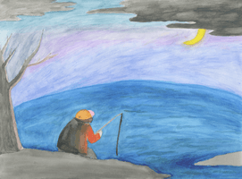 Alex Eddy-Stewart, painting, Spring 2017 Alex Eddy-Stewart, painting, Spring 2017