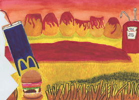 Rowie Chavez, painting, Spring 2018 Rowie Chavez, painting, Spring 2018