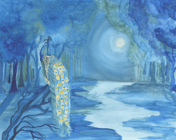Sadaf Hajikermani, depth painting, Fall 2017 Sadaf Hajikermani, depth painting, Fall 2017