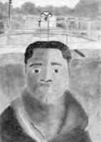 Eugene Olugu, self-portrait, Spring 2018 Eugene Olugu, self-portrait, Spring 2018
